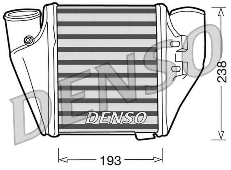 Denso Charge Air Intercooler DIT02007