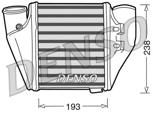 Denso Charge Air Intercooler DIT02007
