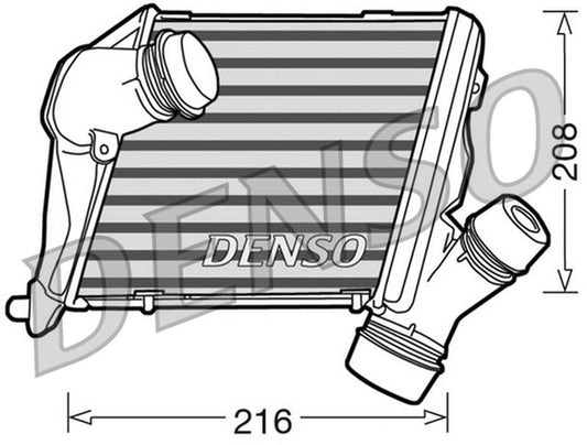 Denso Charge Air Intercooler DIT02014