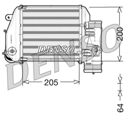 Denso Charge Air Intercooler DIT02024