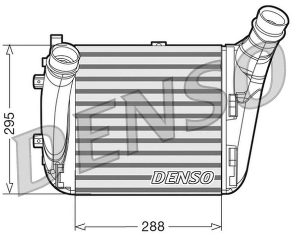 Denso Charge Air Intercooler DIT02031