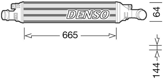 Denso Charge Air Intercooler DIT02036