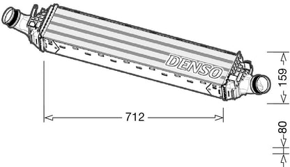 Denso Charge Air Intercooler DIT02038