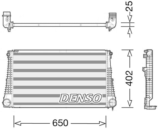 Denso Charge Air Intercooler DIT06003