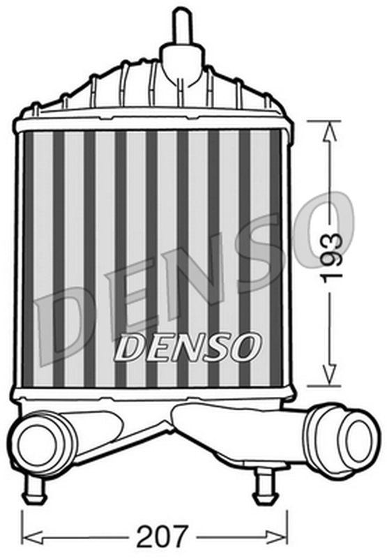 Denso Charge Air Intercooler DIT09101