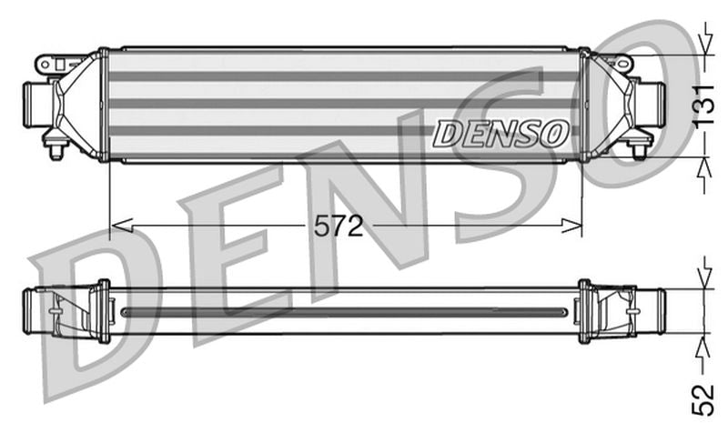 Denso Charge Air Intercooler DIT09107