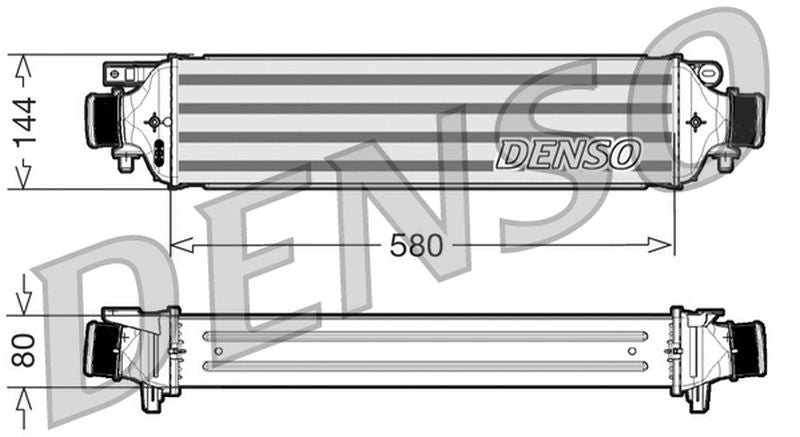 Denso Charge Air Intercooler DIT09108