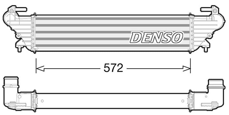 Denso Charge Air Intercooler DIT09114