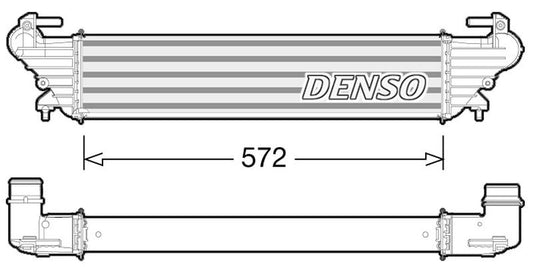 Denso Charge Air Intercooler DIT09114