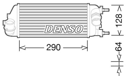 Denso Charge Air Intercooler DIT09115