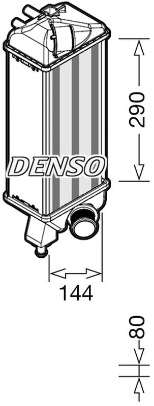 Denso Charge Air Intercooler DIT09116