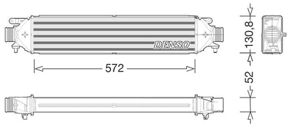 Denso Charge Air Intercooler DIT09122