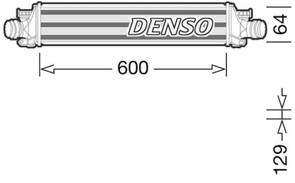 Denso Charge Air Intercooler DIT15001