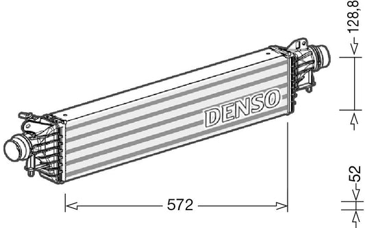 Denso Charge Air Intercooler DIT20004