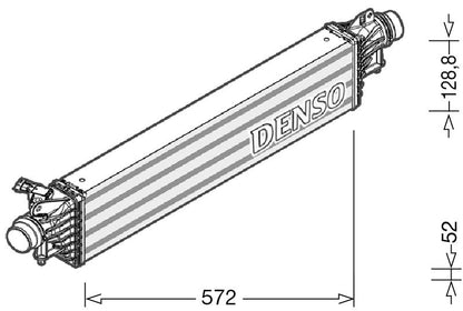 Denso Charge Air Intercooler DIT20005