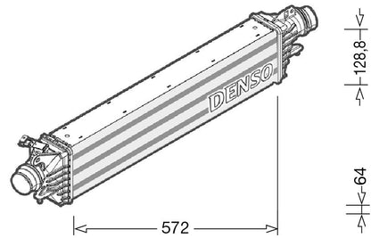 Denso Charge Air Intercooler DIT20006