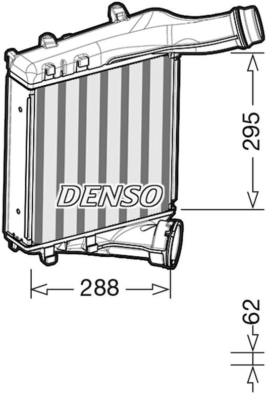 Denso Charge Air Intercooler DIT28019