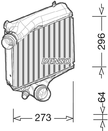 Denso Charge Air Intercooler DIT28023