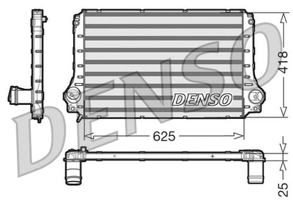 Denso Charge Air Intercooler DIT50003