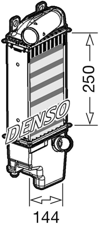 Denso Charge Air Intercooler DIT50013
