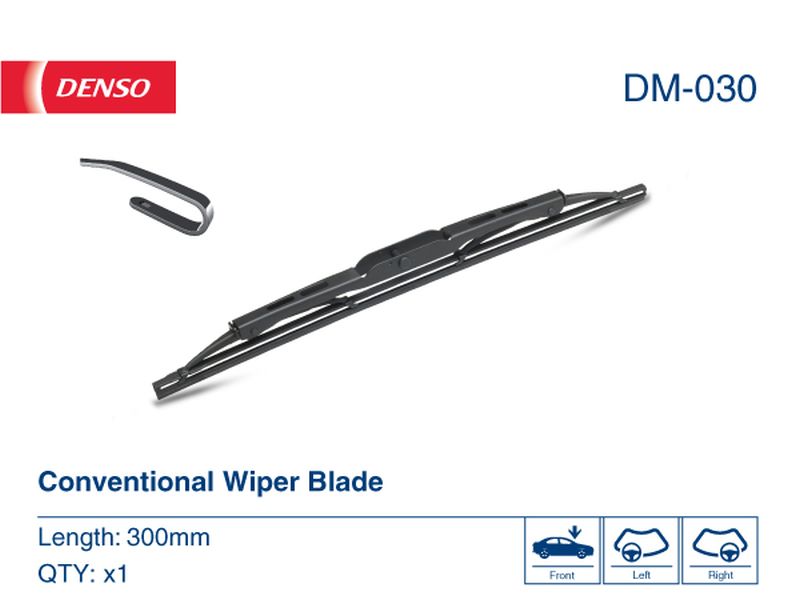 Denso Wiper Blade (Conventional) 300Mm DM-030