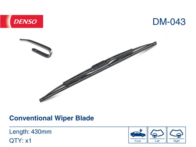 Denso Wiper Blade (Conventional) 430Mm DM-043