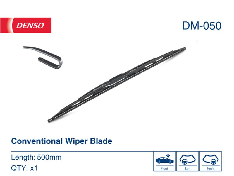 Denso Wiper Blade (Conventional) 500Mm DM-050