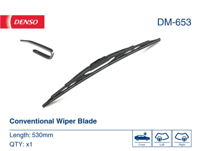 Denso Wiper Blade (Conventional) 530Mm DM-653