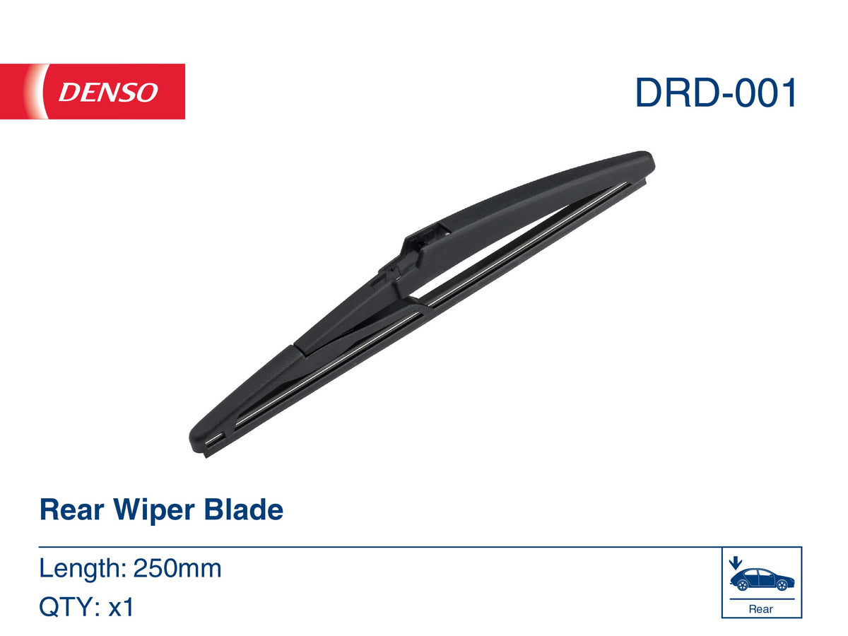 Denso Wiper Blade (Rear) 250Mm DRD-001