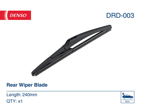 Denso Wiper Blade (Rear) 240Mm DRD-003