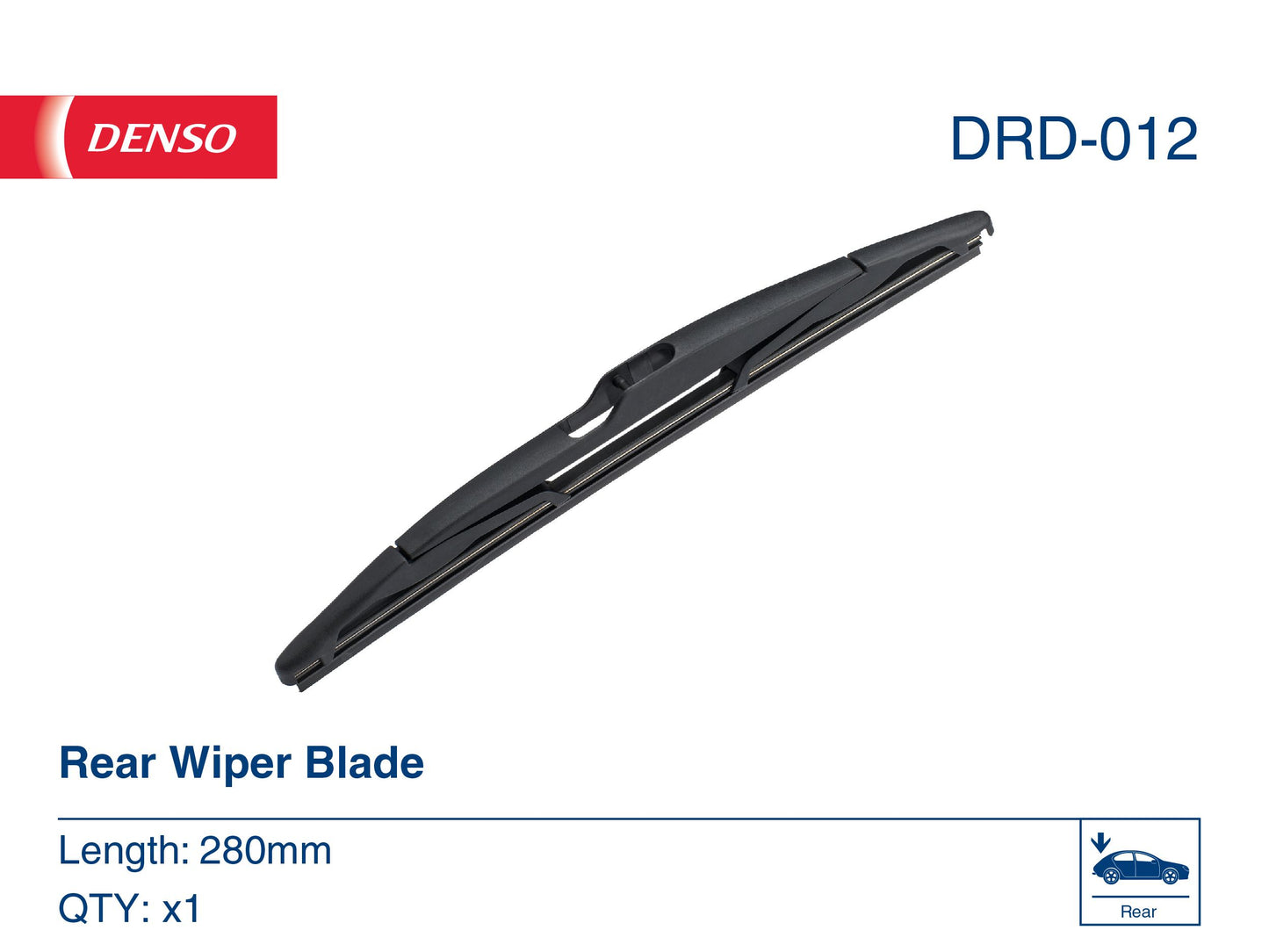 Denso Wiper Blade (Rear) 280Mm DRD-012