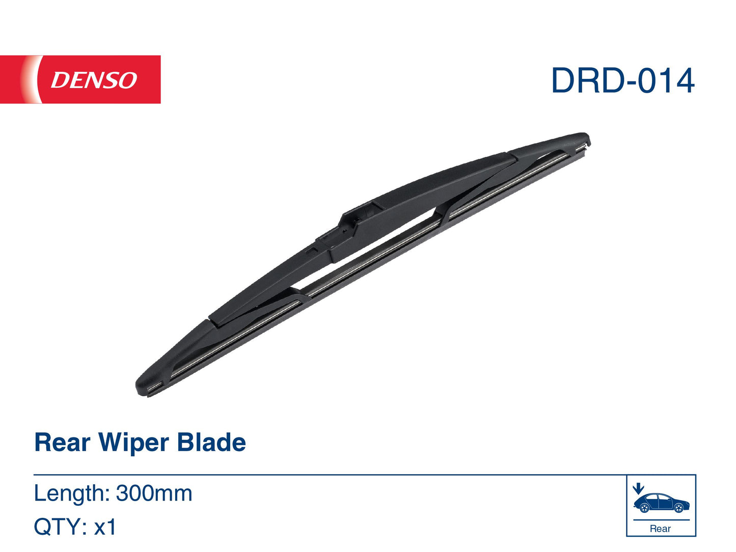 Denso Wiper Blade (Rear) 300Mm DRD-014