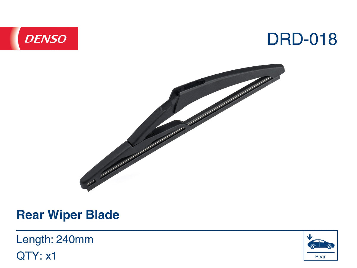 Denso Wiper Blade (Rear) 240Mm DRD-018