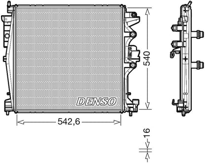 Denso Radiator DRM01004