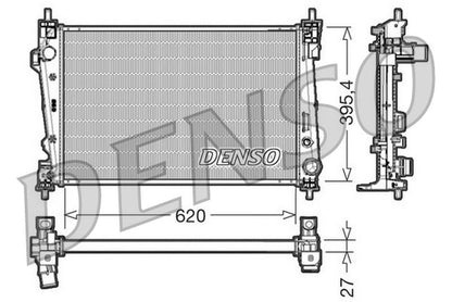 Denso Radiator DRM01007