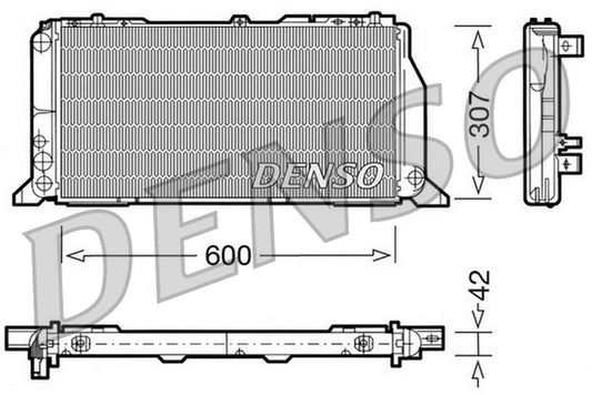Denso Radiator DRM02013