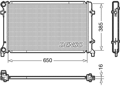 Denso Radiator DRM02014