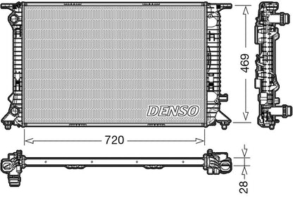 Denso Radiator DRM02022