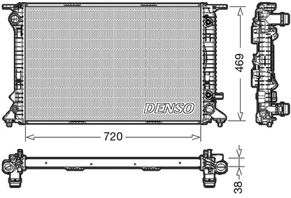 Denso Radiator DRM02023