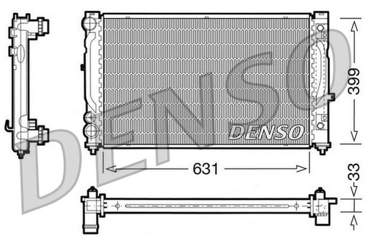 Denso Radiator DRM02030