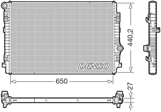 Denso Radiator DRM02046