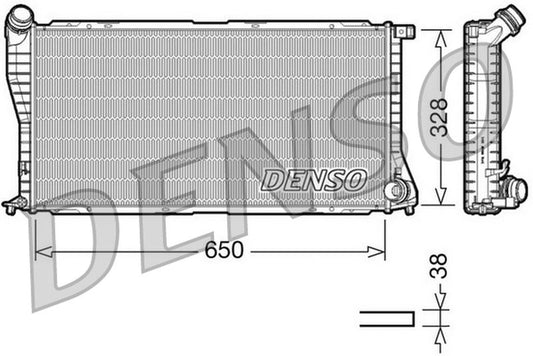 Denso Radiator DRM05002
