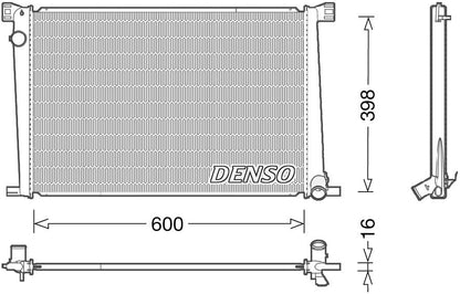 Denso Radiator DRM05007