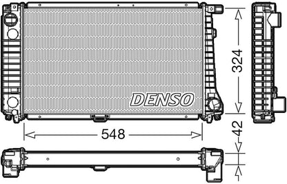 Denso Radiator DRM05016