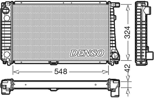 Denso Radiator DRM05016