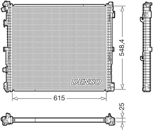 Denso Radiator DRM05018