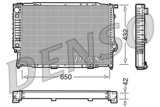 Denso Radiator DRM05057