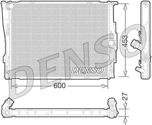 Denso Radiator DRM05073