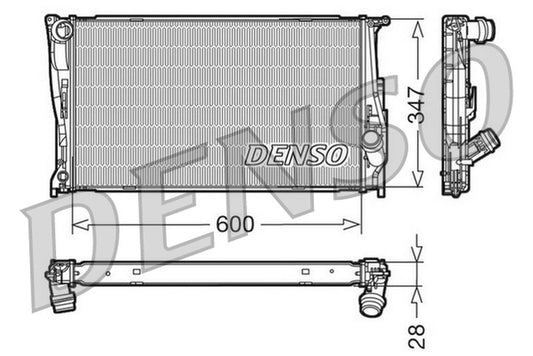 Denso Radiator DRM05111