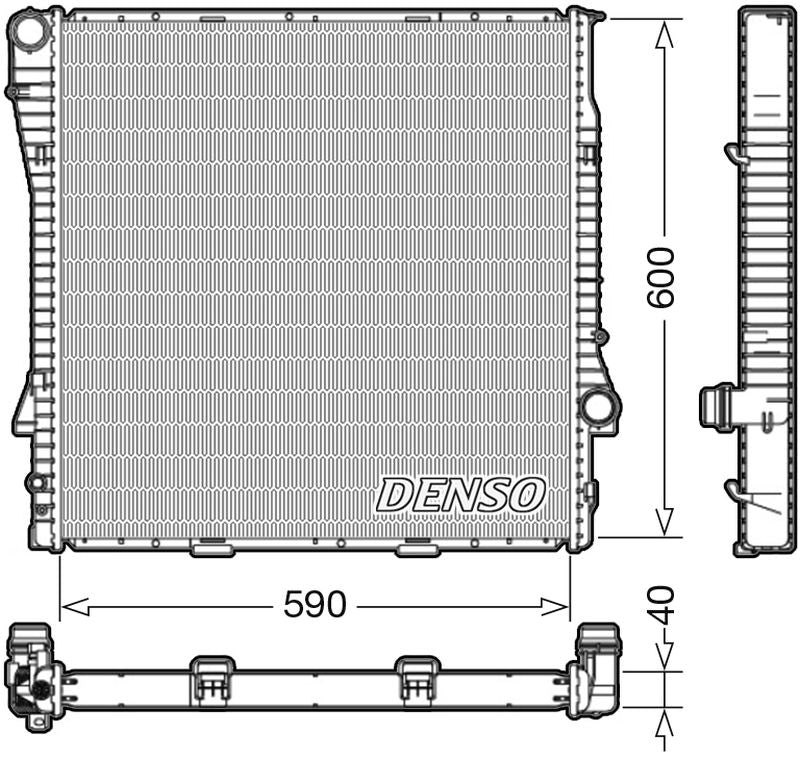 Denso Radiator DRM05112